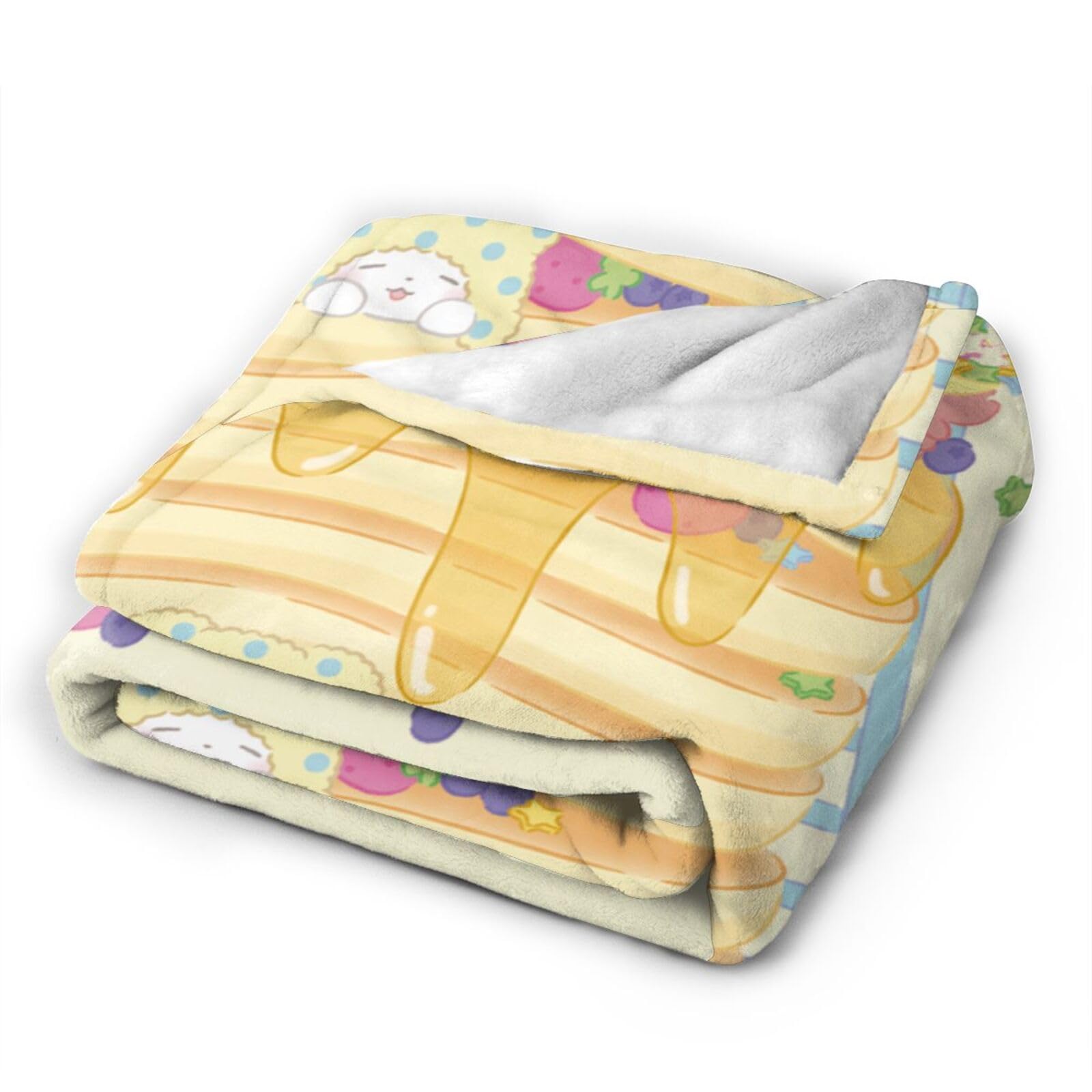 Amazon｜写真 サンリオ まるもふびより (2) フランネル毛布